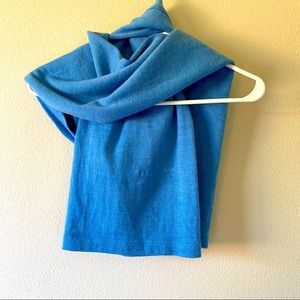 ICEBREAKER Turquoise Scarf 100% Merino Wool 🇳🇿